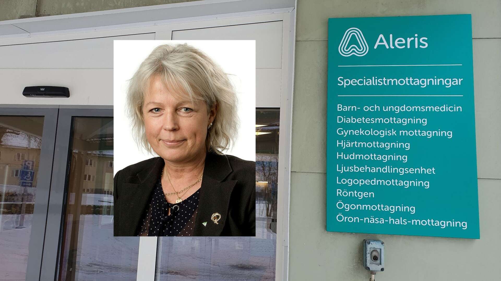 Linda Jansson (M), ordförande för Norra hälso- och sjukvårdsnämnden, menar att det viktigaste inte är om specialistvården bedrivs i privat eller offentlig regi. 