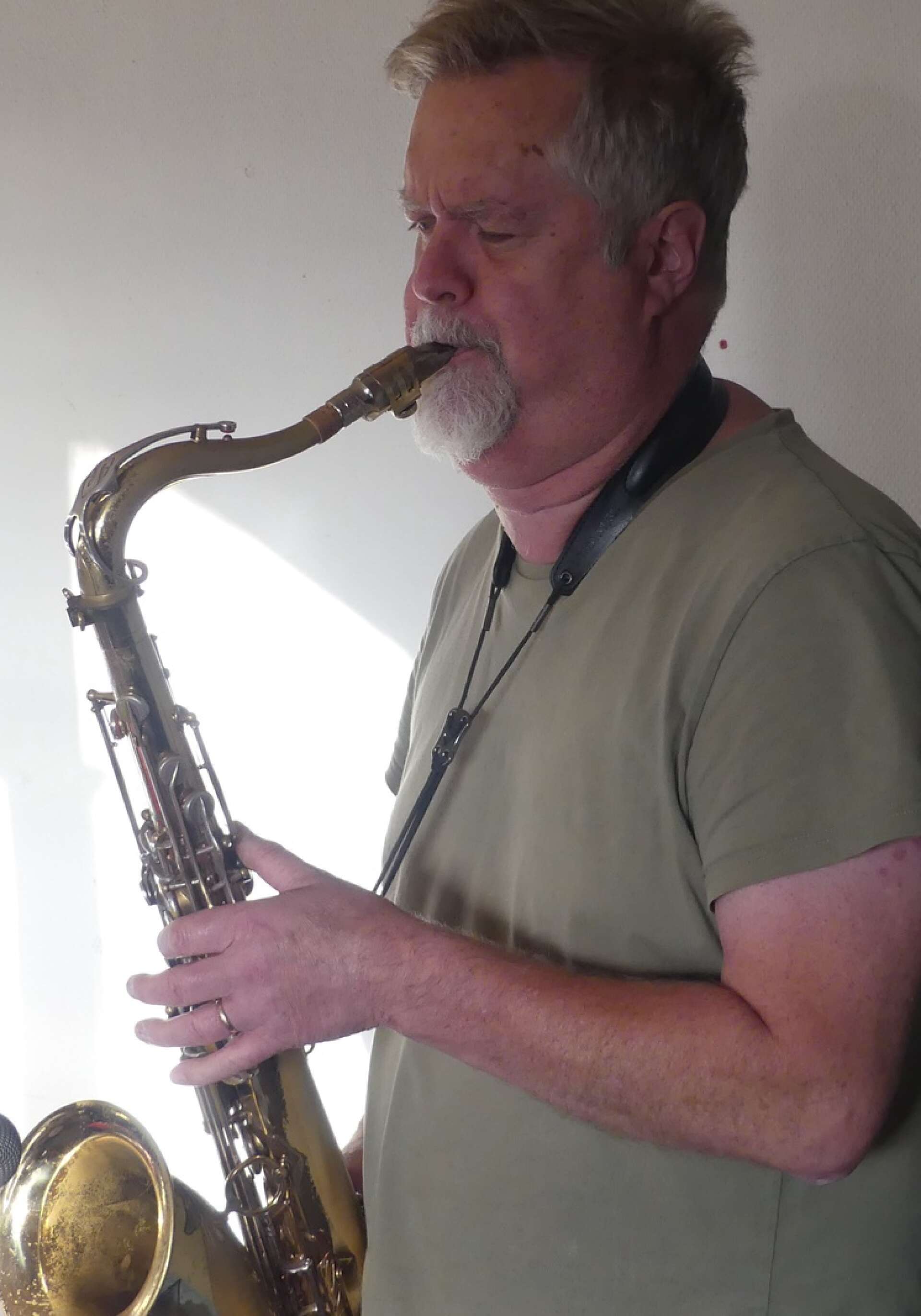 Saxofonisten Lars Larsson är känd från en rad olika band.