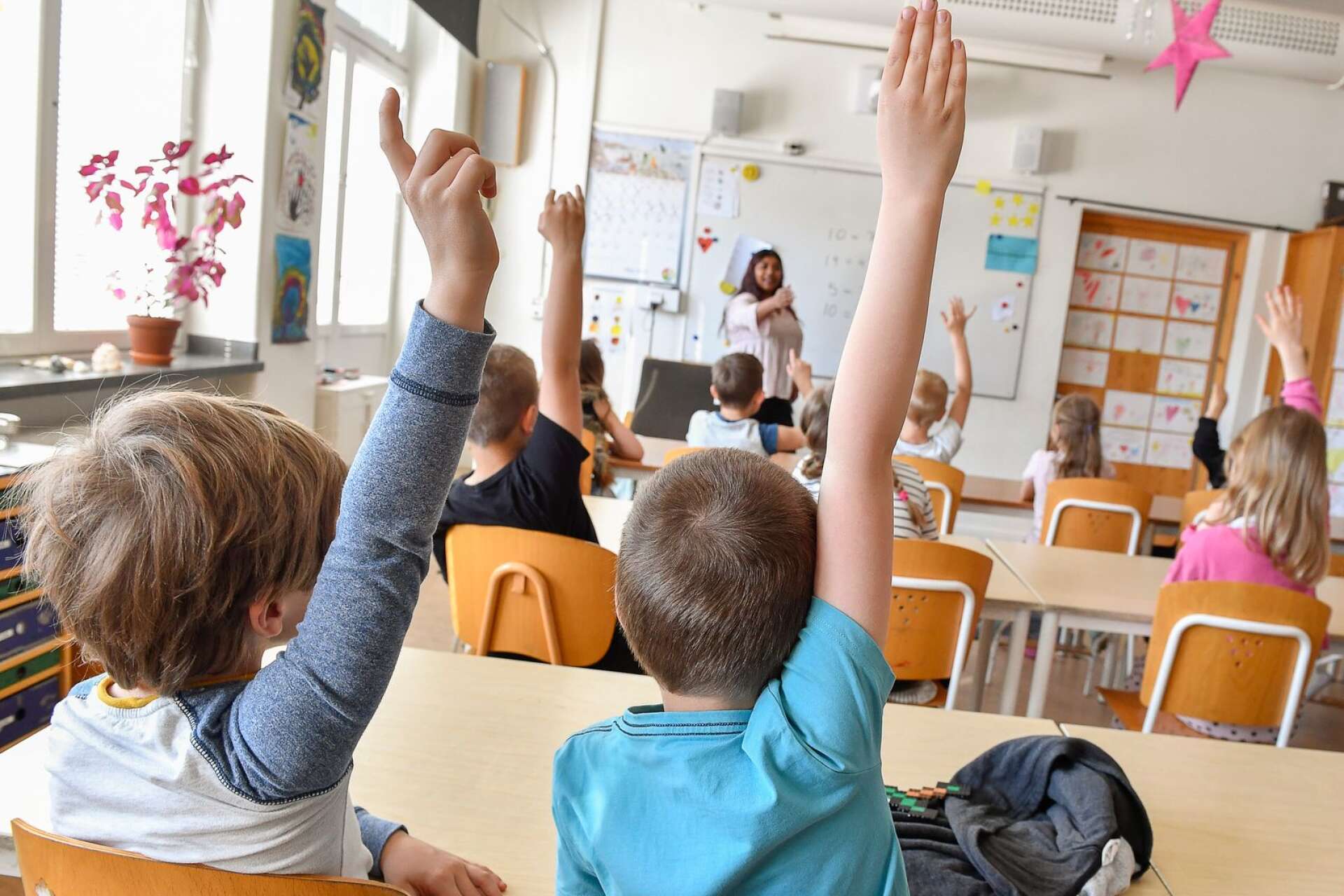 I dagsläget är 17 ukrainska barn aktuella för skolgång i Åmål. 