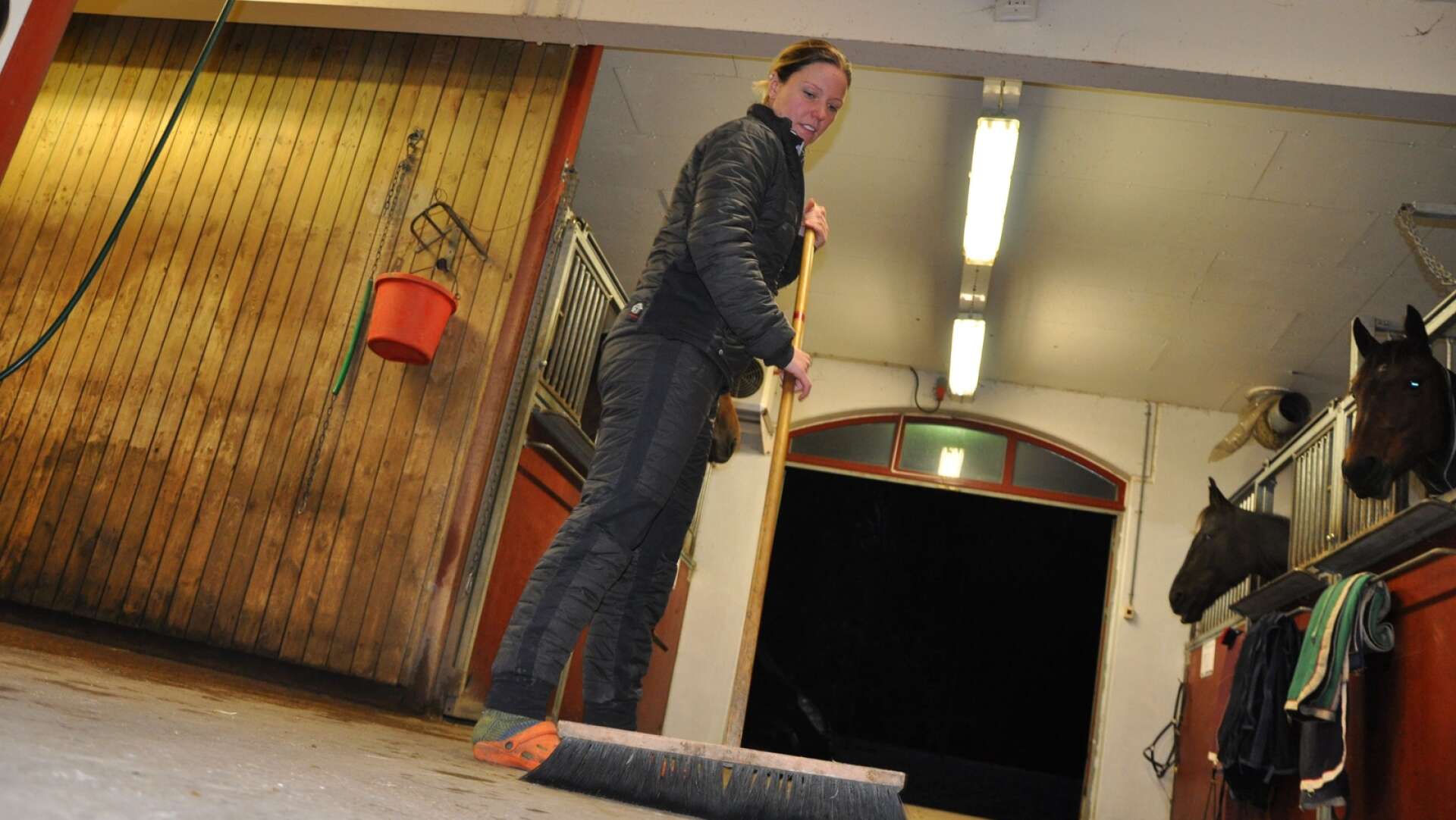 Sofia Aronsson, hemmatränare med segerchans på Axevalla. Foto: Fredrik Andersson/arkiv