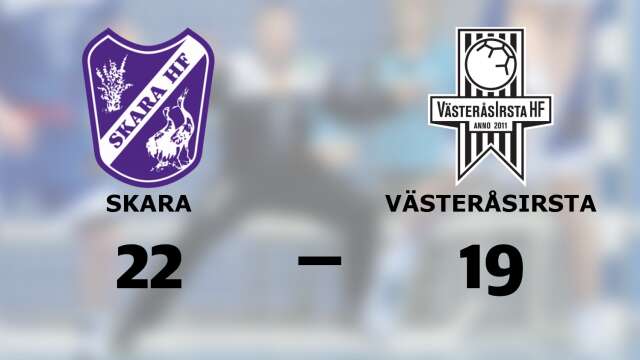 Skara HF vann mot Västeråsirsta HF