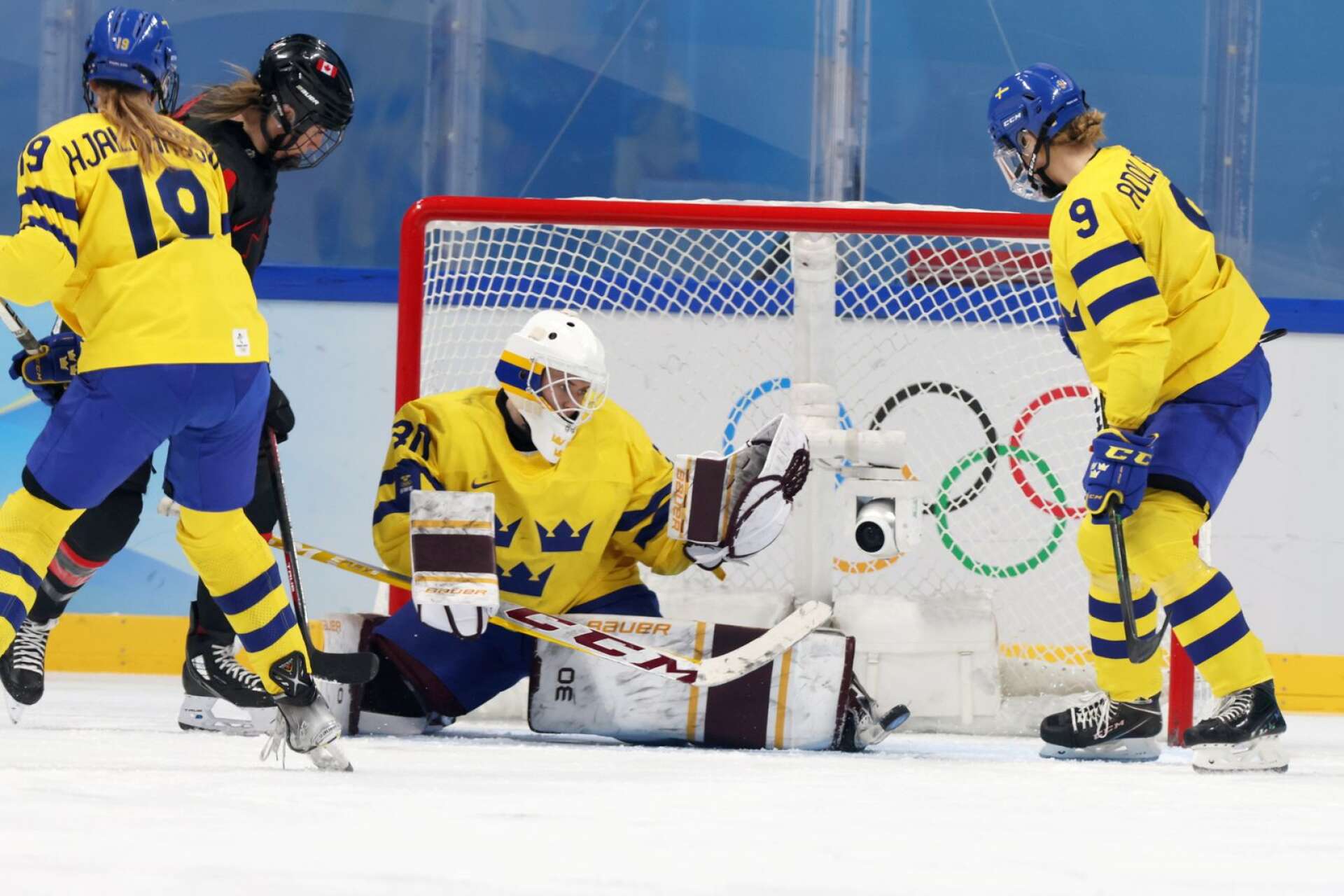Sveriges ishockey-VM är över efter en 4–5-förlust mot Japan. Arkivbild från OS i Tokyo 2022. 