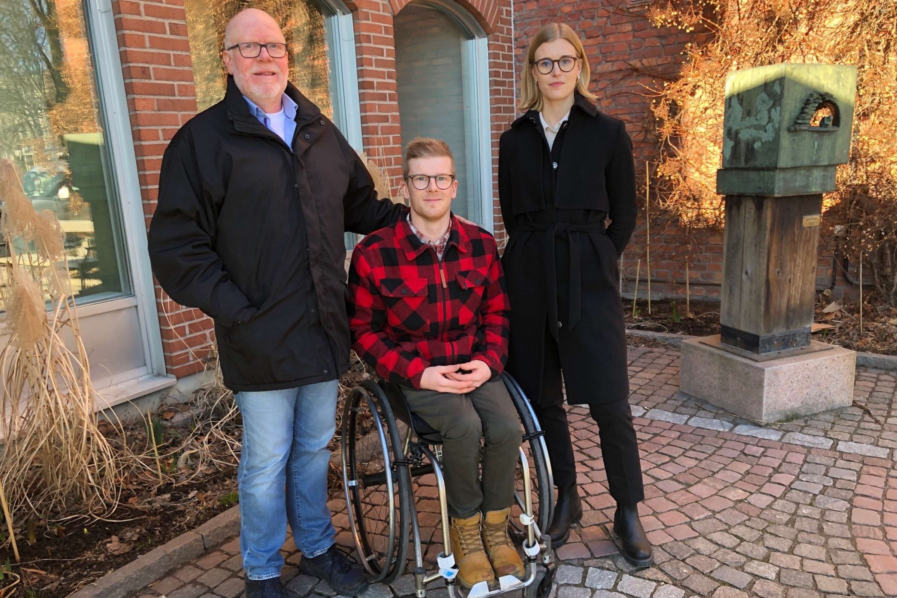 Erik Dahlström har haft god hjälp av pappa Gunnar och Erica Wide, jurist på Centrum för rättvisa, i att driva fallet.