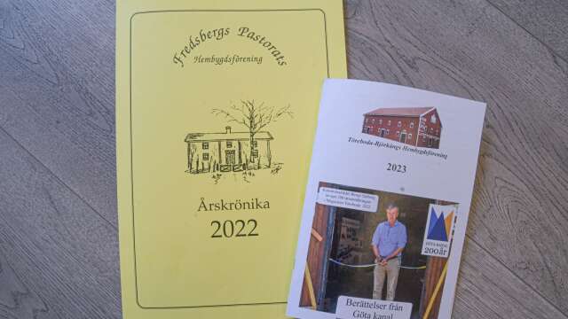 Årsskrifter från två av de flitiga hembygdsföreningarna i kommunen. 