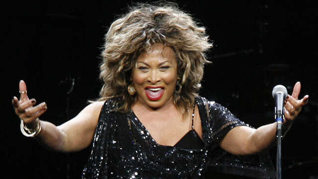 Tina Turner på scen 2009. Arkivbild.