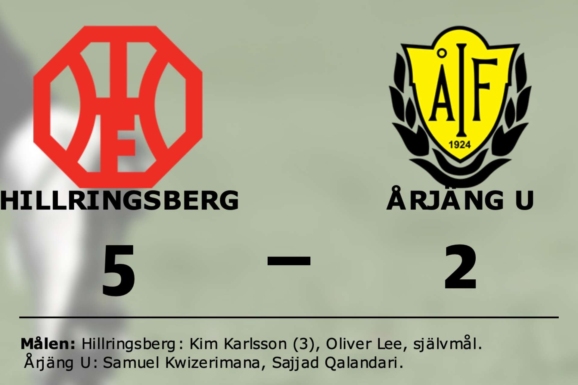 Hillringsberg vann mot Årjäng U
