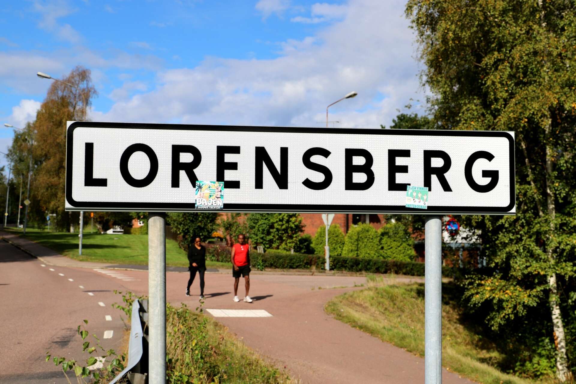 I Lorensberg ligger villorna tätt, men det är också nära till naturen.