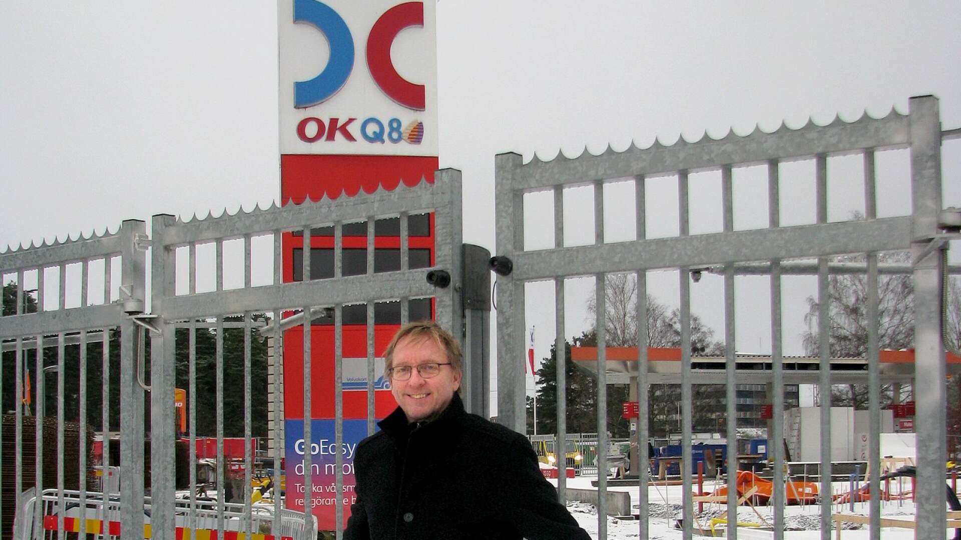 I mitten av nästa år öppnar Stefan Särnehed, vd i OK Värmland. grindarna och startar den nya supermoderna stationen vid Hagalundsvägen i Karlstad