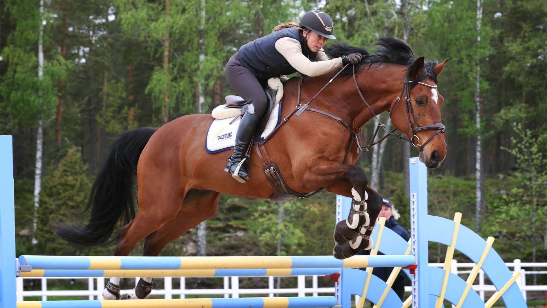 Jenny Kristoffersson från Arvika är en av dem som deltar i Wermland Equestrian Games. Nu kan tävlingen ta emot även amatörer och ungdomar.