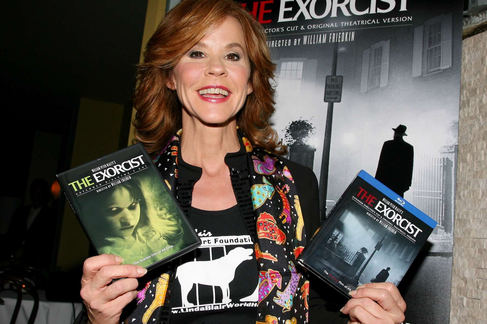 Linda Blair som fö revigt förknippas med besatta 12-åriga Reagan i Exorcisten har numera passerat 60-strecket.
