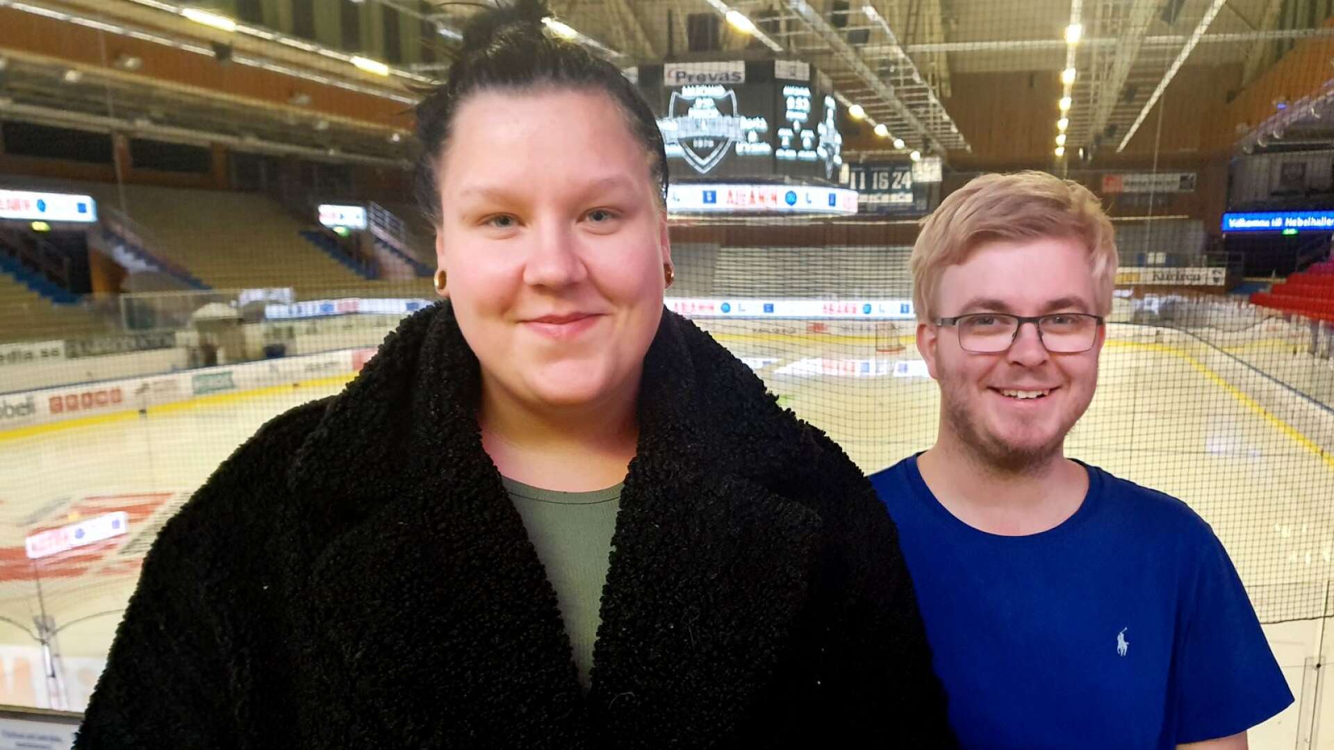 Både Chanelle Forsebrink och Timmy Siik känner starkt för BIK Karlskoga.