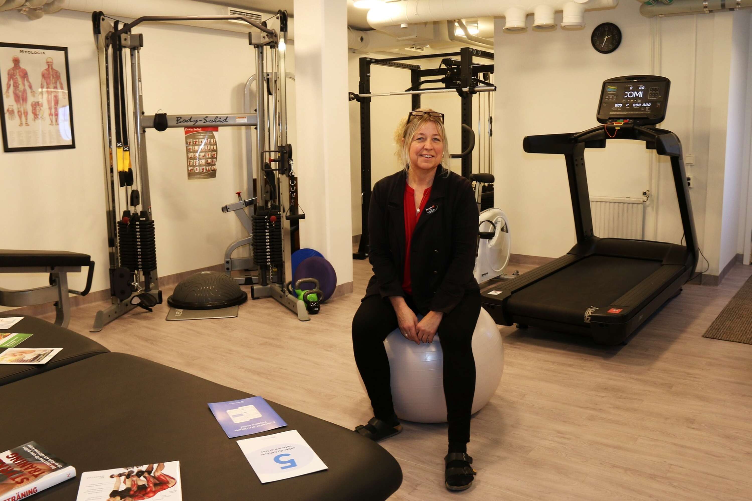Gymmet må vara i minsta laget, men av stor vikt för verksamheten, säger Linda Bäckström.