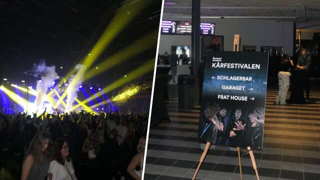 Under lördagen gick Kårfestivalen av stapeln i Löfbergs arena.