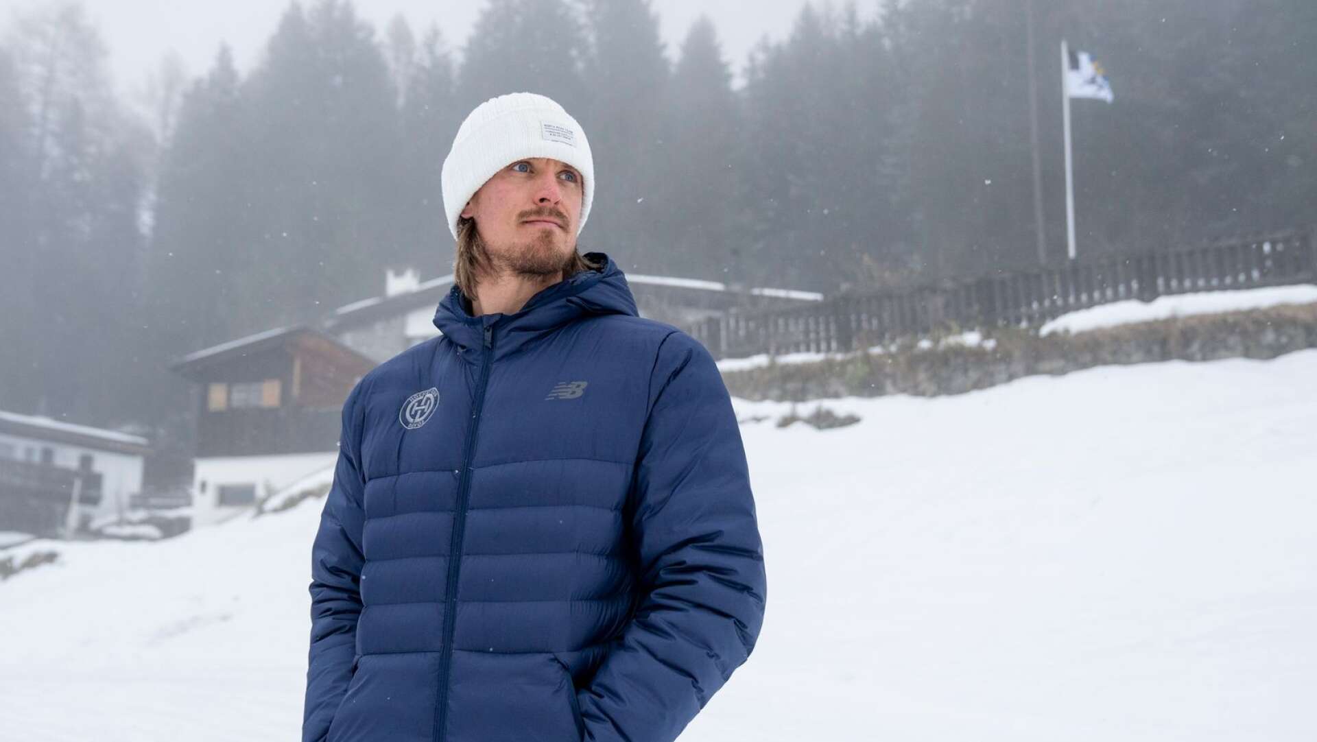 Benbrott är de vana att ta hand om i skidorten Davos, så Magnus Nygren fick omedelbart bra hjälp.