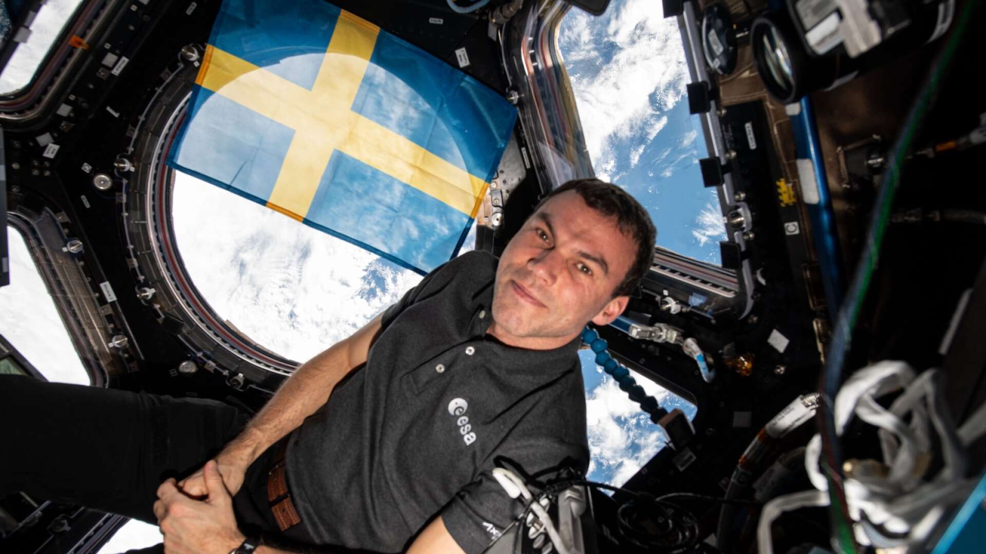 Marcus Wandt på ISS.