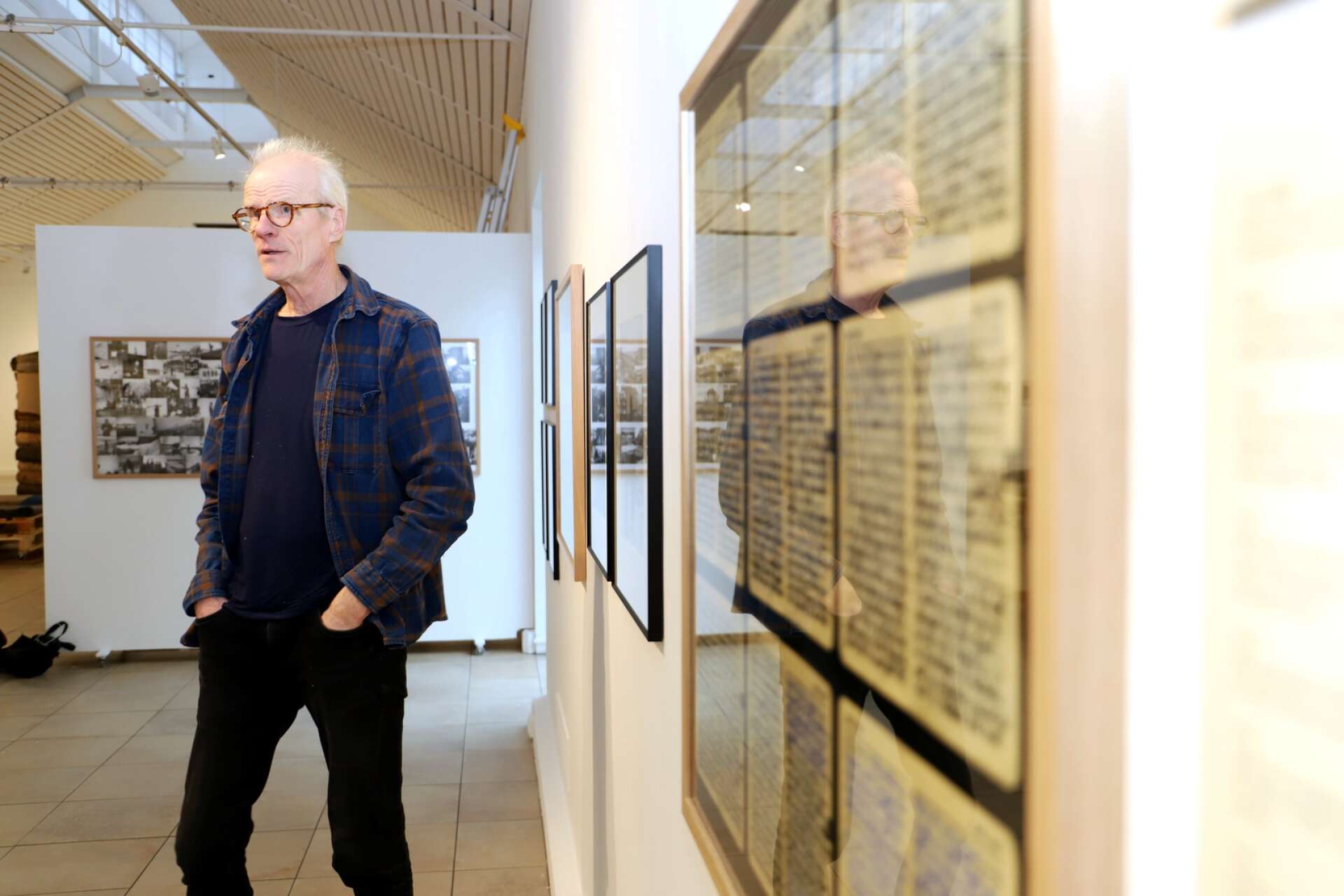 ”Jag tyckte att jag fick en kompis”, säger Staffan Jofjell om hur det var att möta sin pappa genom hans dagböcker och bilder från krigsåren vid norsk-svenska gränsen.