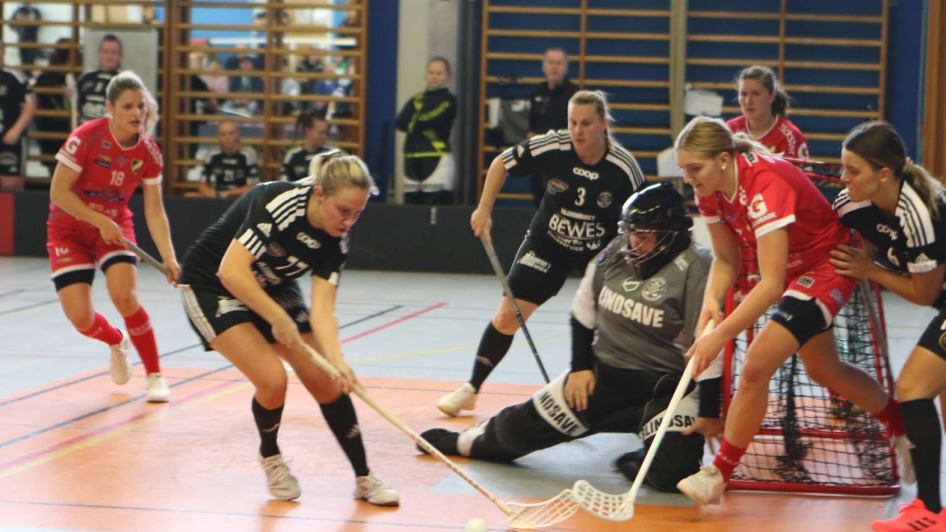 Det blev en jämn match mellan Filipstad och Dottervik under lördagens möte i Spångbergshallen. 