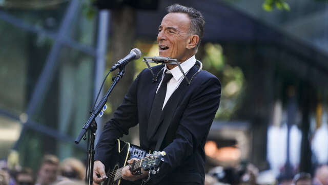 Bruce Springsteen återvänder till Sverige nästa år. Arkivbild.