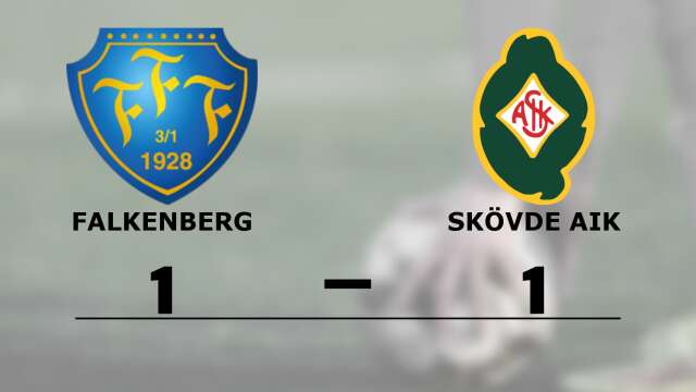 Falkenbergs FF spelade lika mot Skövde AIK