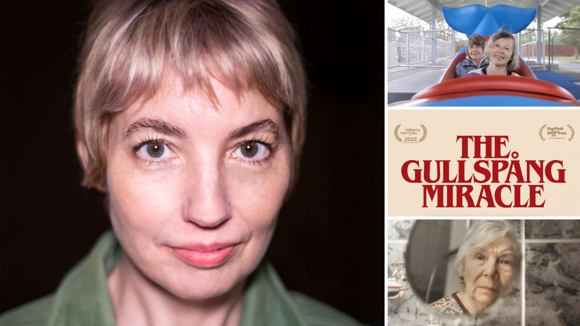 ”Miraklet i Gullspång” heter filmen som Maria Fredriksson skapat. 
