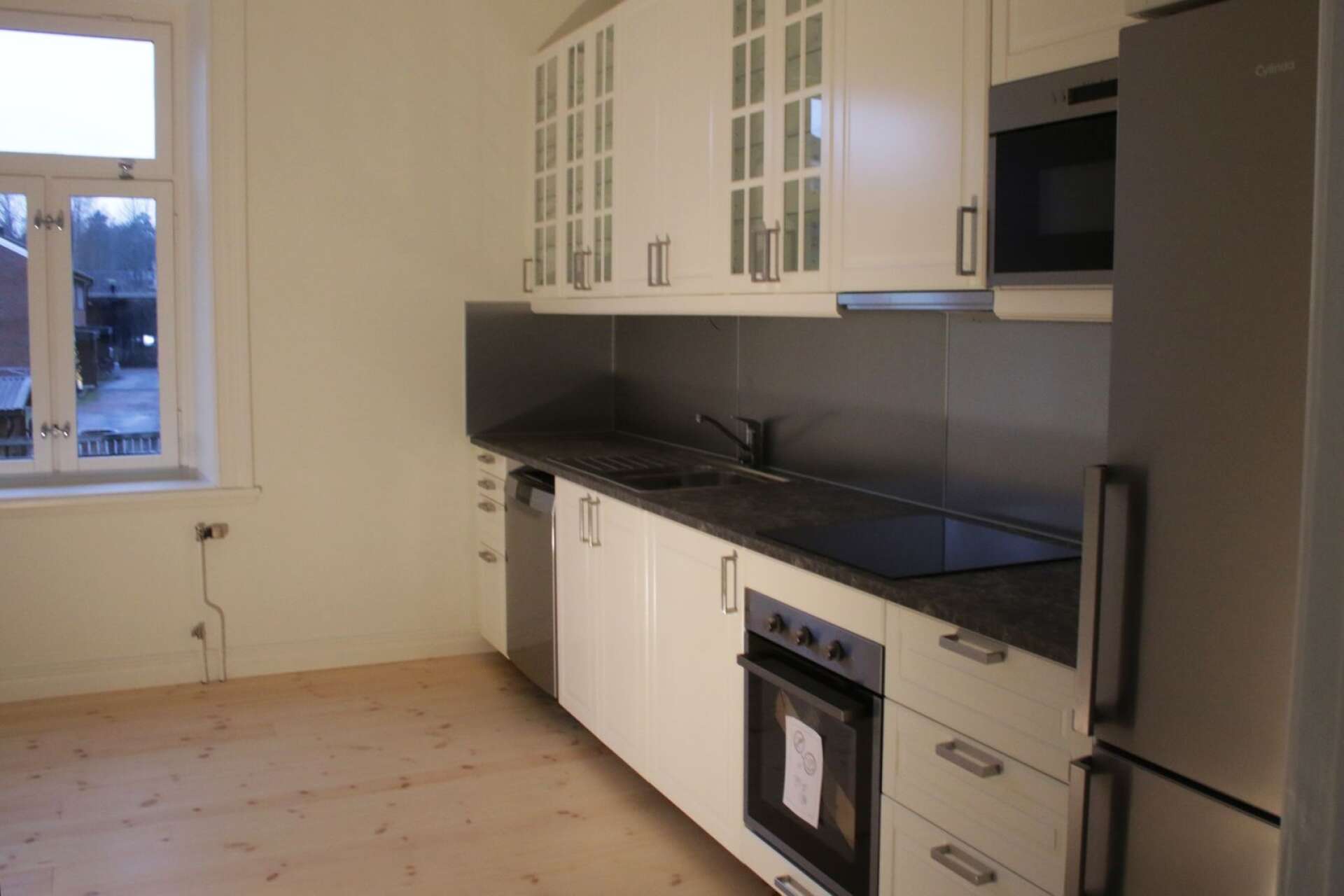 Den ny renoverade lägenheterna på Billerudsgatatan har allt av modern utrustning och även egen tvättstuga.