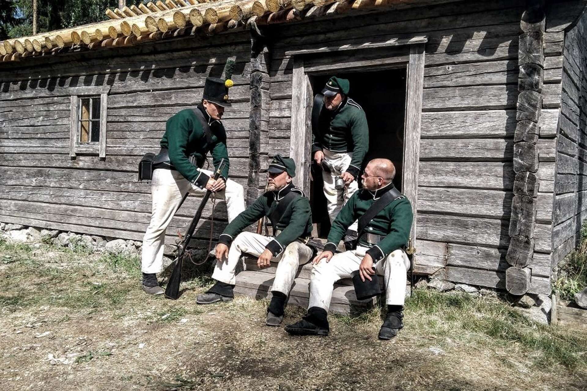 Föreningen Wermlands fältjägare återskapar tidsperioden 1790-1815. 