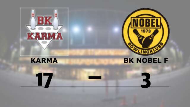 BK Karma vann mot BK Nobel