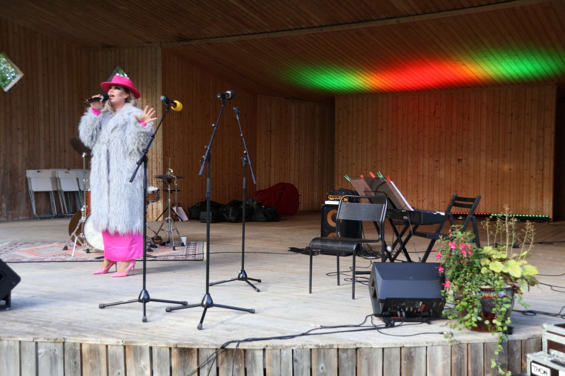 Musikevenemang vid Baldersnäs som en del av Kulturveckan.