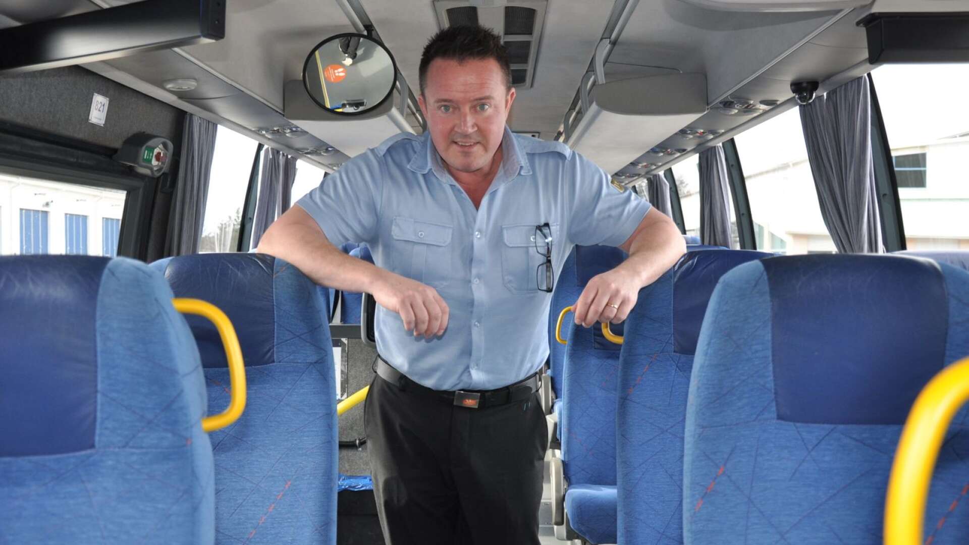 Anders Larsson lämnar Streaplers, men fortsätter ägna sig åt musik och även åt att köra buss på deltid. Arkivbild.