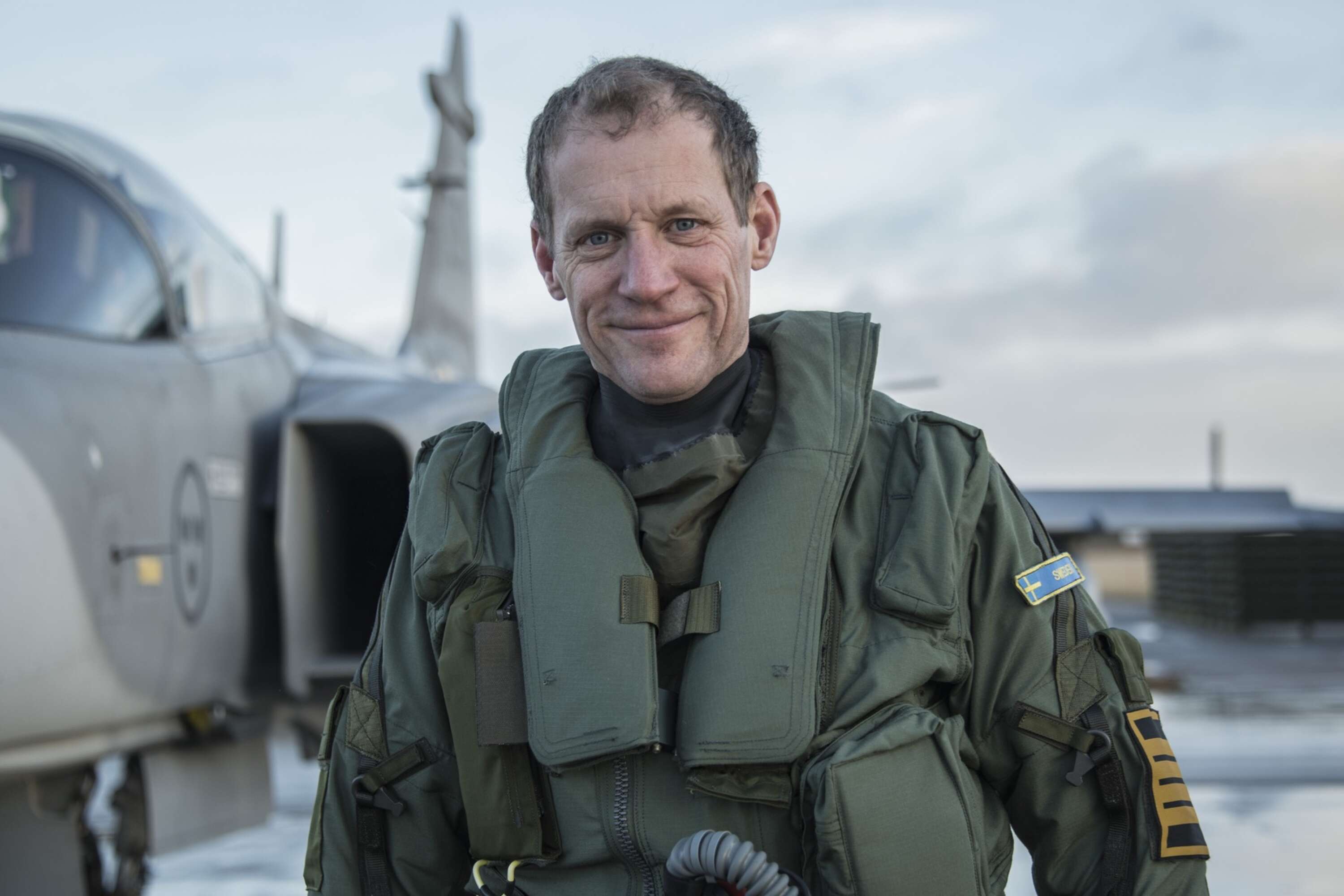 Överste Adam Nelson har under de tre senaste åren varit ställföreträdande flottiljchef vid Skaraborgs flygflottilj. Nu tar han över ledarskapet efter Malin Persson.