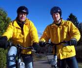 Detta år hade Sunne kommun ett antal cykelambassadörer som skulle uppmuntra fler att börja cykla. Här har vi två av dem!