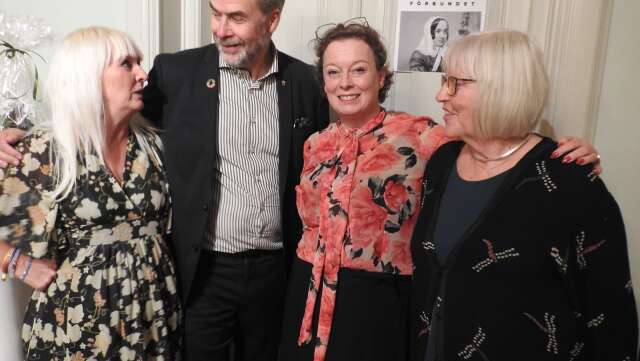 Det blev en fin jubileumskväll tyckte kretsmedlemmen Marianne Nilsson, Region Värmlands jämställdhetsstrateg, landshövding Georg Andrén, Fredrika Bremer-förbundets ordförande Camilla Wagner och kretsordföranden Monica Nordenström.