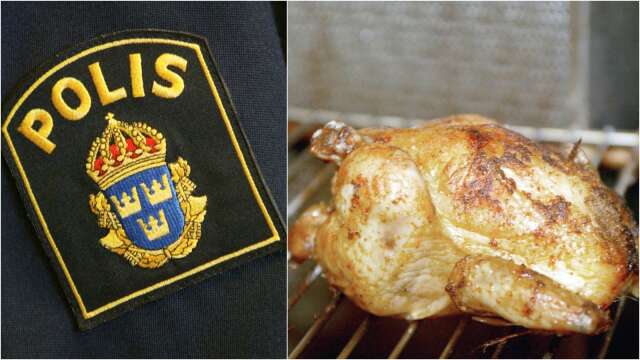 En man misstänks för olaga hot efter att ha varit ute efter billig kyckling i Filipstad.