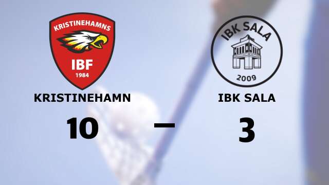 Kristinehamns IBF vann mot IBK Sala