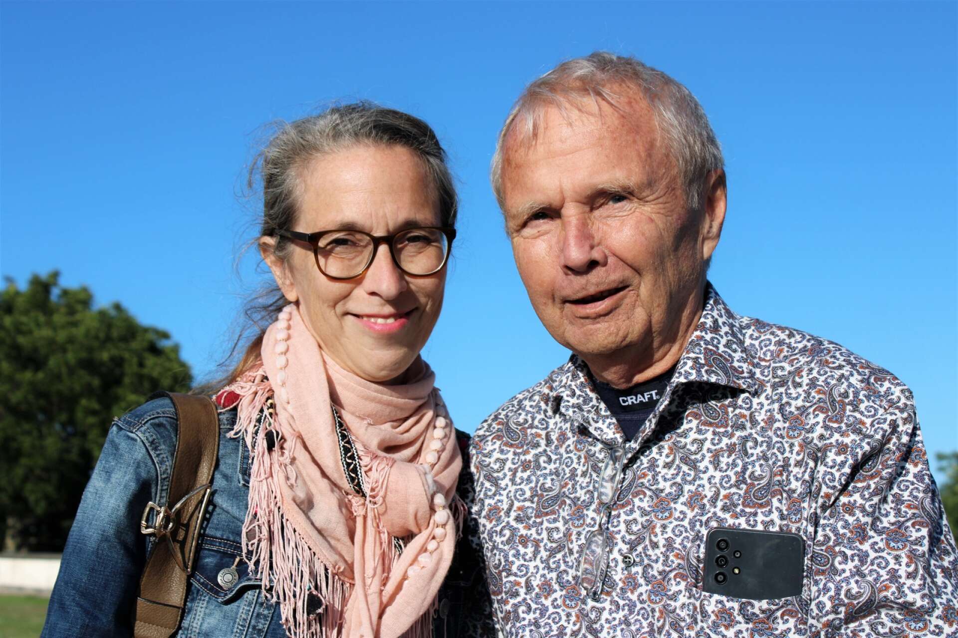 Lena Richardson och Anders Nyström från Filipstad