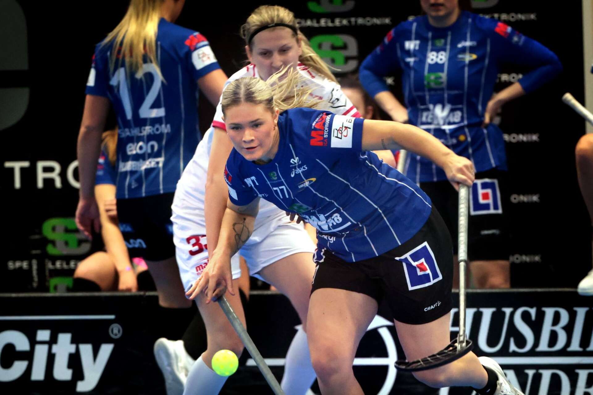 Forwarden Alexandra Terner gjorde fyra assist och ett mål mot Jönköping. Arkivbild.