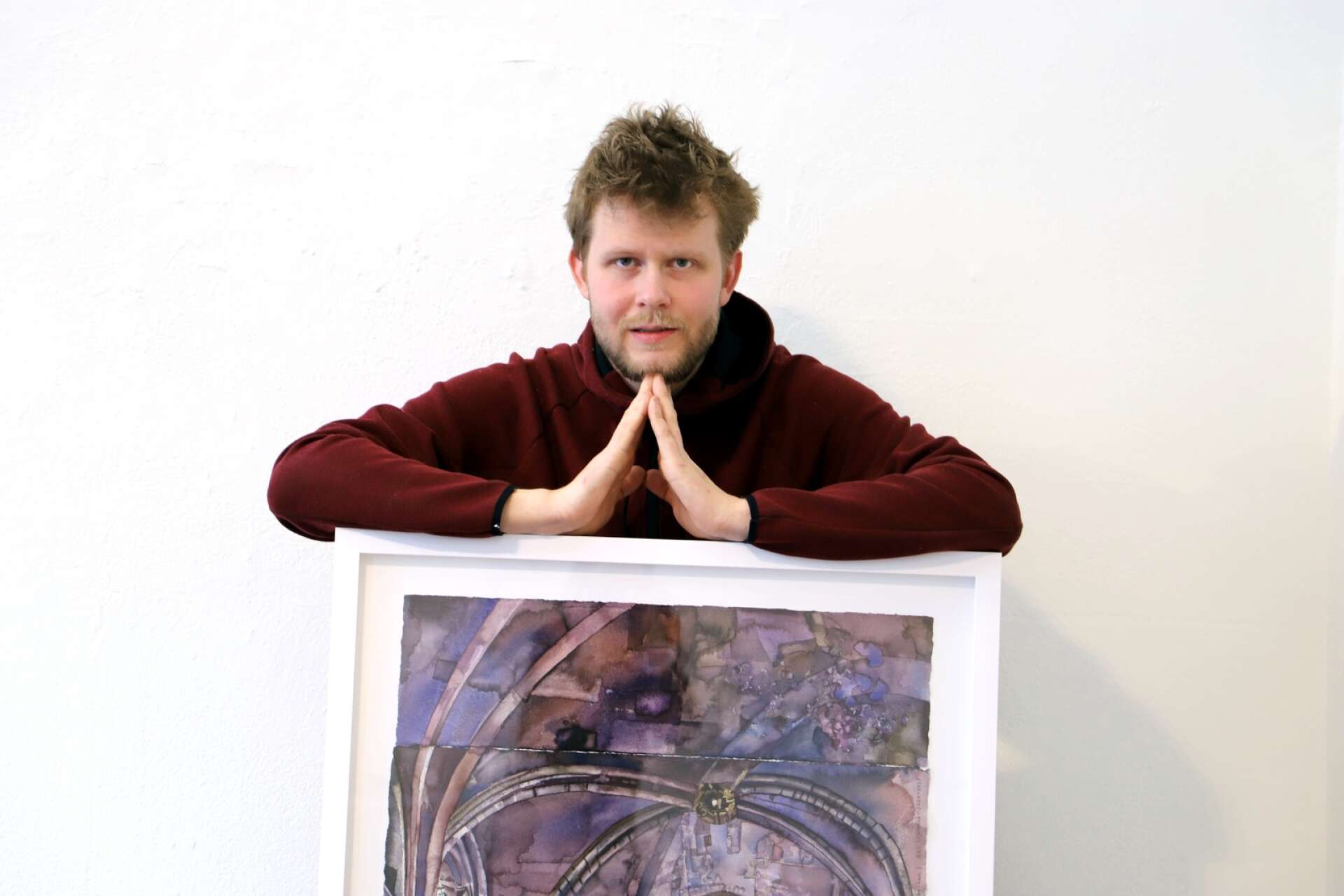 Albin Liljestrand är en konstnär som vågar prova nya vägar i konsten.
