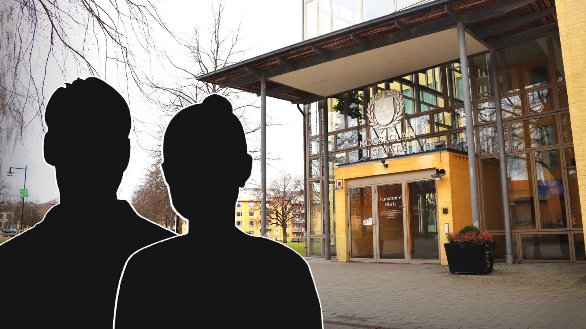 Totalt sju studenter stängdes av från Högskolan i Skövde vid disciplinnämndens senaste sammanträde. Bilden är ett montage.