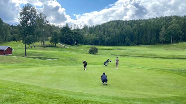 Tisdagens singelspel, Ica Kvantum-golf, blev snabbt fullbokad på Arvika Golfklubb.