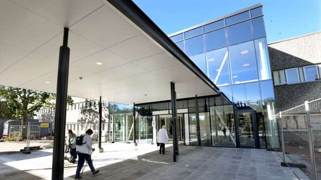 Skas Skövde har öppnat sin nya entré efter ombyggnaden.