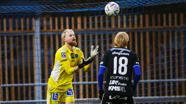 Mathias Karlsson räddade en straff - men kunde inte rädda Karlstad Fotboll från ännu en förlust. 