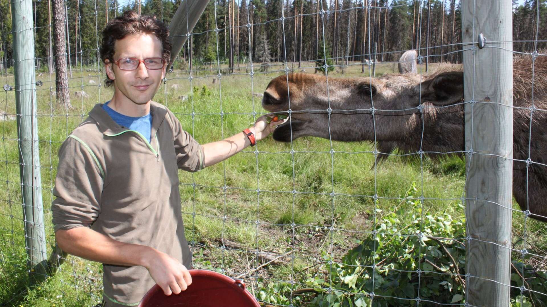 James Gegg tog över Värmlands Moose Park 2015 och trivs med lugnet. Men det är mycket jobb.