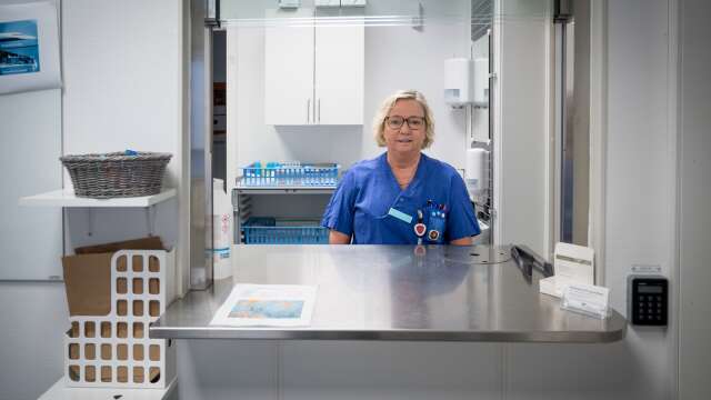 Annika Seidevall, sjuksköterska vid sprututbytesmottagningen. Foto: Garbis Sarafian/Bild och Media