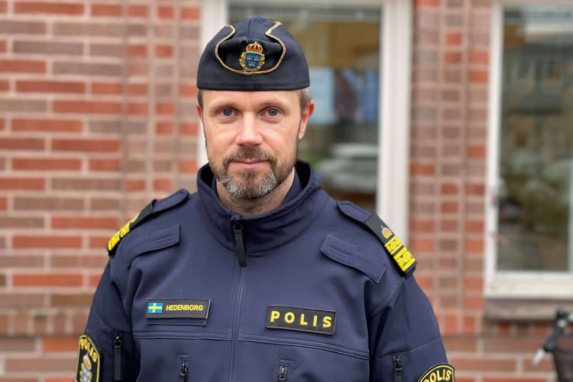 Jens Hedenberg, lokalpolisområdeschef.