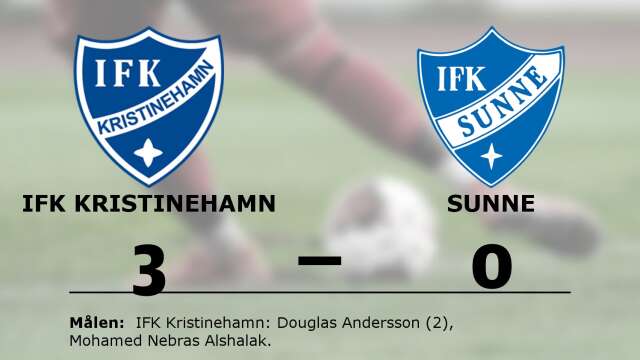 IFK Kristinehamn Fotboll vann mot IFK Sunne