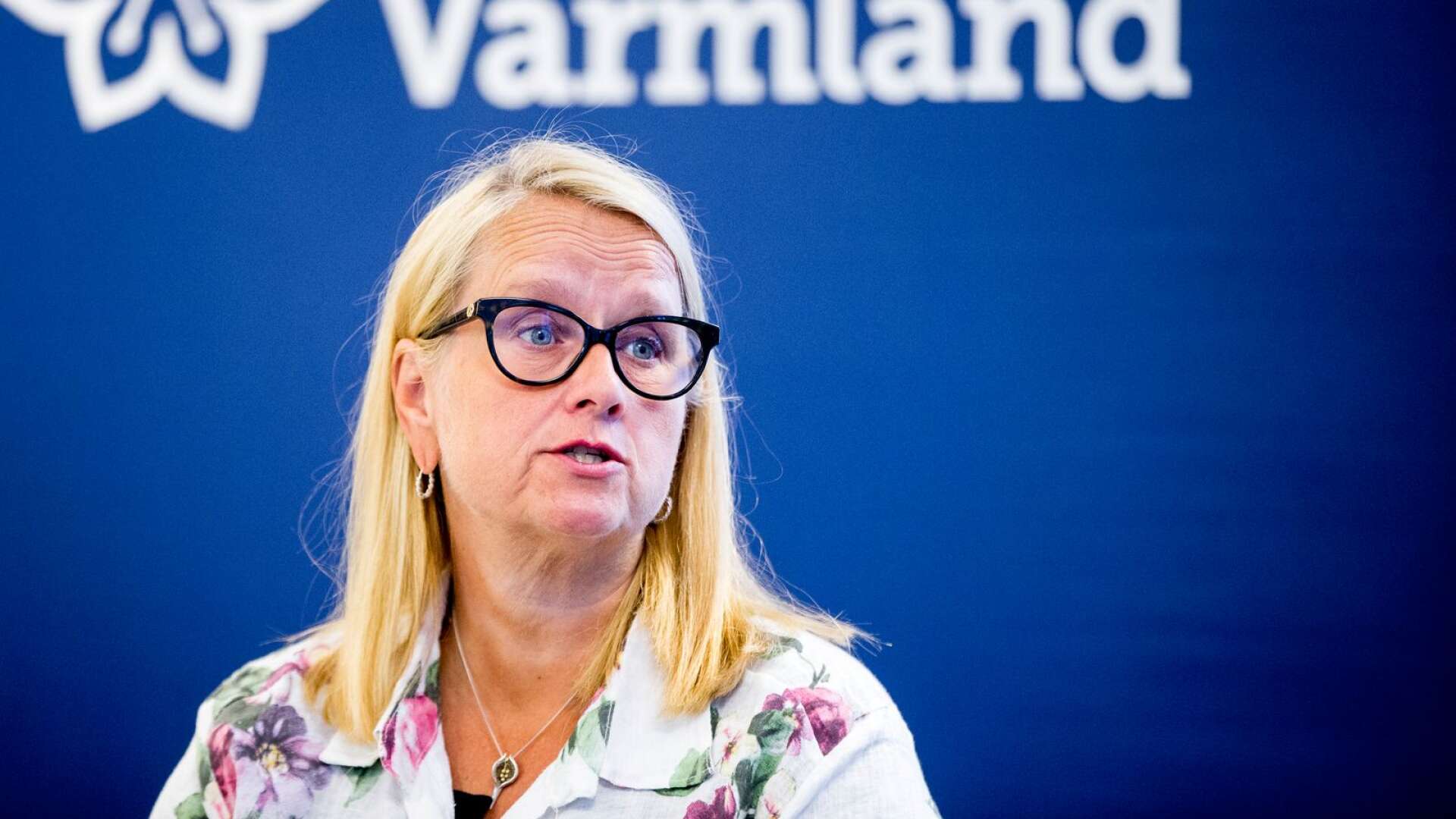 Lena Gjevert, hälso- och sjukvårdsdirektör.
