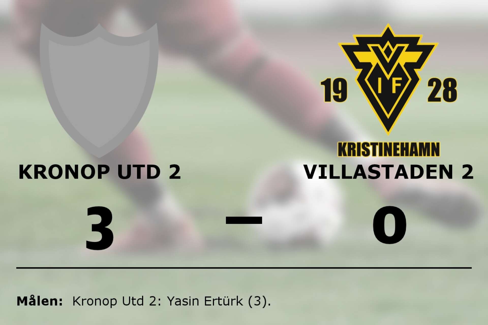 Kronoparken United 2 vann mot Villastaden 2