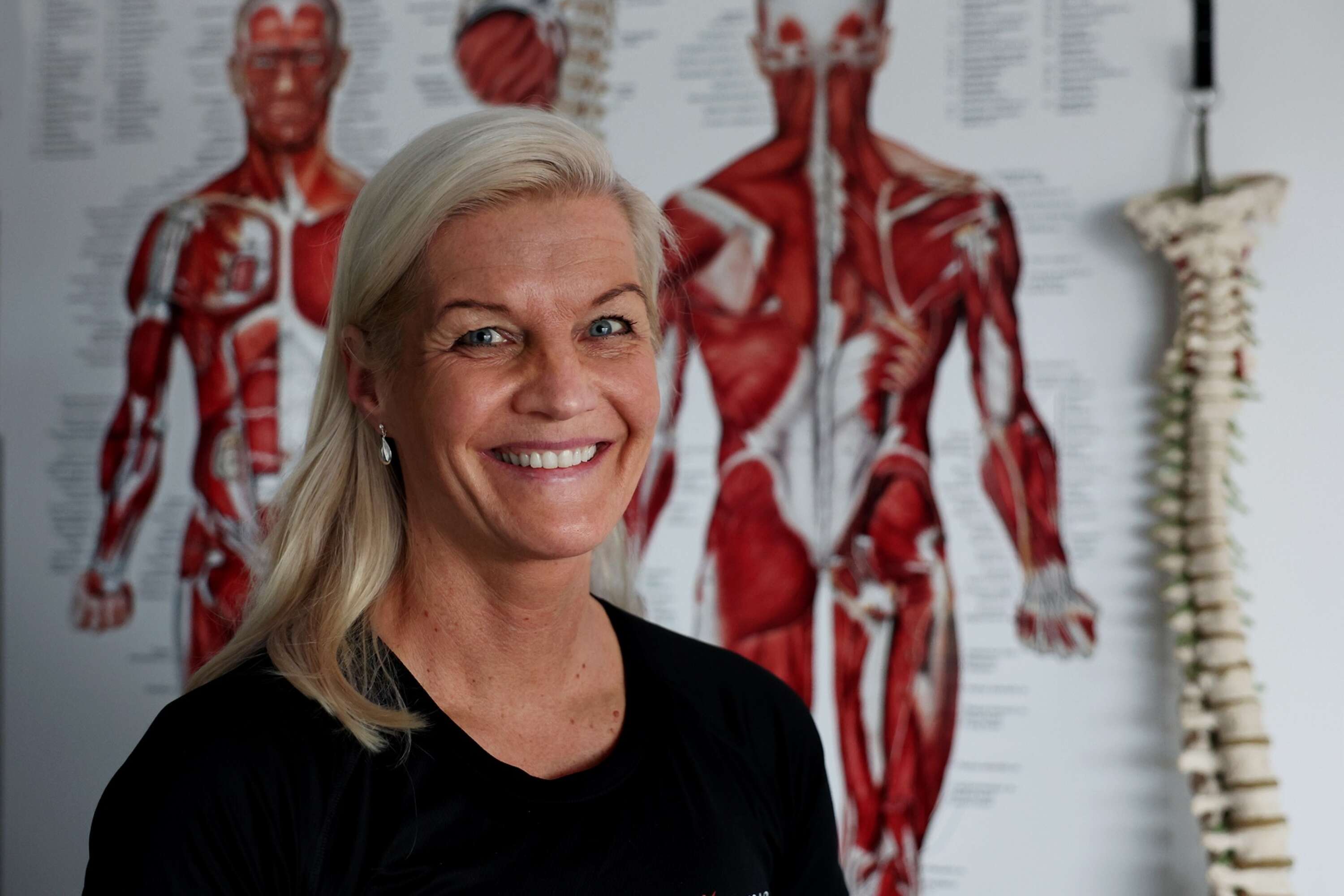 I 30 år har Kajsa Persson jobbat med att hjälpa andra med akuta muskelskador, träning och kost.