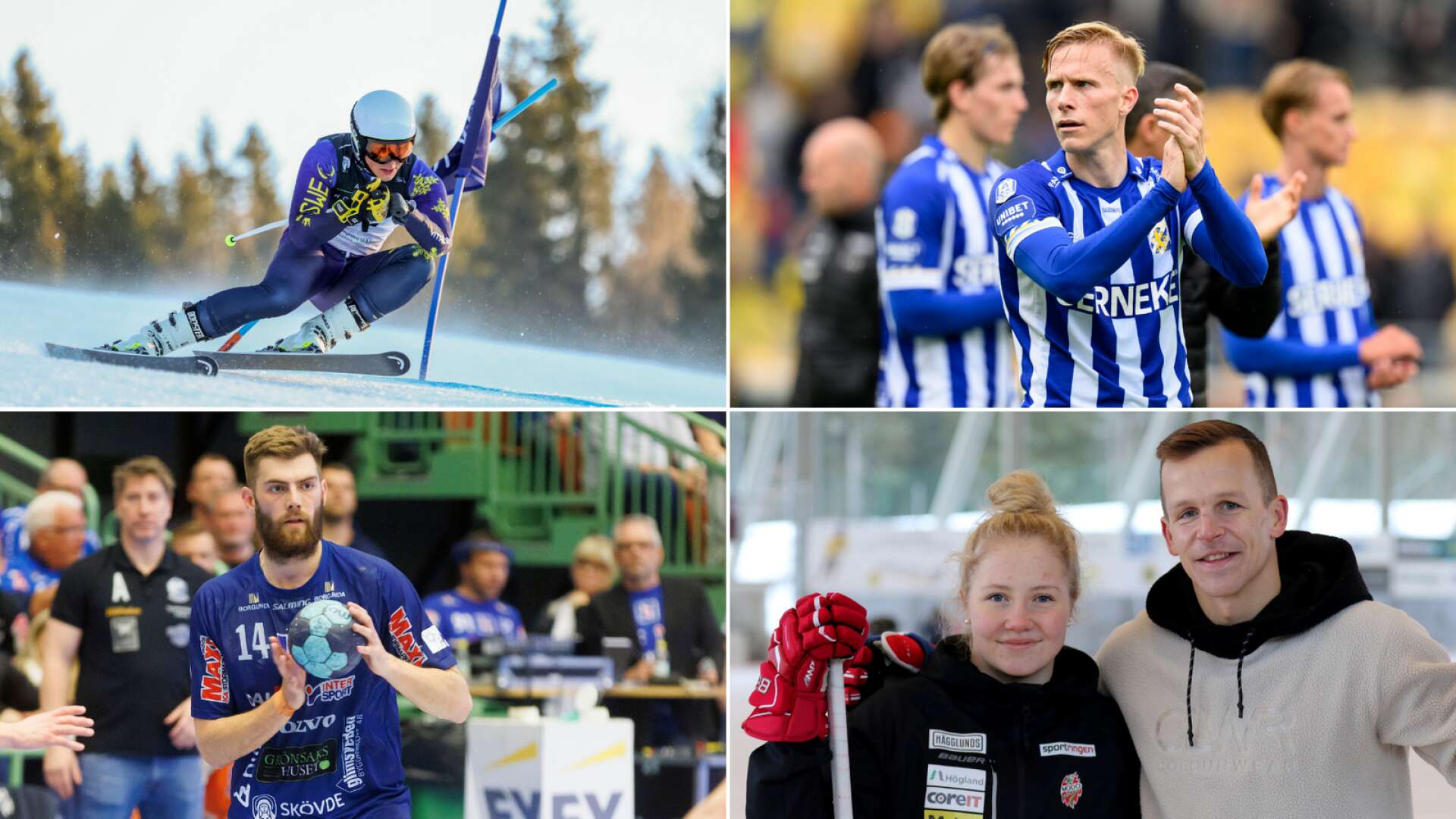 Aaron Lindström, Oscar Wendt, Jack Thurin, Lina Ljungblom och Max Friberg är profiler som bidrar till att sätta Skövde på idrottskartan.