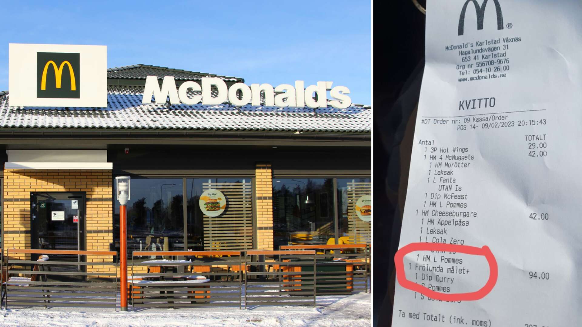 McDonaldsägaren lägger sig platt och ber om ursäkt: ”Du vet vad jag tycker om Frölunda”